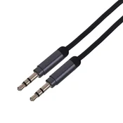 Avdio kabel Gembird CCAP-444-1M, 3.5mm, 1m, črn