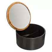 Five kutija za nakit sa ogledalom - okrugla 13,5X7cm