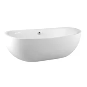 POLYSAN Samostoječa kopalna kad ZASU 180x81x58 cm, bela, elegantna in prostorna