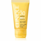 Clinique Sun krema za sunčanje za lice s učinkom protiv bora SPF 30 50 ml