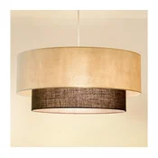 Brilagi - LED luster na sajli BOHO STYLE 3xE27/15W/230V precnik 60 cm krem/braon