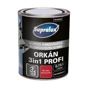 Barva za kovino 3v1 RAL 0,75/2,5L ORKAN PROFI Supralux - 0,75 L - RAL 3002 karmin rdeča