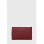 Denarnica Calvin Klein ženska, rdeča barva, K60K612638