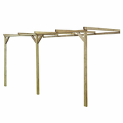 Potporna pergola 2 x 4 x 2,2 m drvena