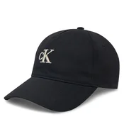 Calvin Klein Jeans Kapa s šiltom Embroidered Monogram Cap LV04K5024G Črna