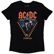 AC/DC Angus Triangle PWR-UP EU Tour 24 Black L Ženske Majica