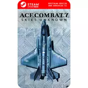 Ace Combat 7 Skies Unknown TOP GUN Maverick Ultimate Edition - Steam koda brez škatlice (WINDOWS PC | STEAM DECK)