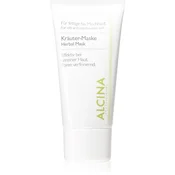 Alcina For Oily Skin zeliščna maska proti sijaju in razširjenim poram  50 ml