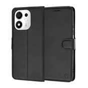 Etui Techsuit Leather Folio za Honor 600 Smart - black