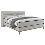 Premium Living Postelja Z Vzmetnico Smile, Srebrna, 180x200