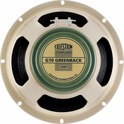 Celestion G10 Greenback Zvočnik za kitaro in baskitaro