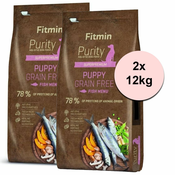 Fitmin Purity Puppy Grain Free Fish 2x12 kg