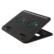 Stalak za prijenosno računalo s ventilatorom, USB, TRUST Cyclone 17866