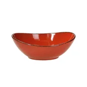 Tognana Skledica Vulcania Veggie 16x11cm/rdeča/porcelan, (5000199274)
