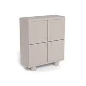 Omarica Norsica 1040 Siva, 120x100x40cm, MDF plošča