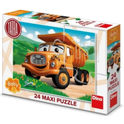 Dino - Puzzle Tatra na lúke 24 maxi - 1 - 39 kosov