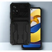Ovitek Combo za Xiami Poco M4 Pro 5G - črna