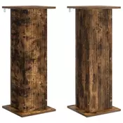 Stalak za biljke 2 pcs Dimljeni hrast 30,5 x 30 x 80,5 cm