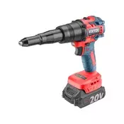 Akumulatorski pištolj za pop-niti, Share20V, 20V, Li-ion, 1 baterija, 1 punjač, 2000 mAh