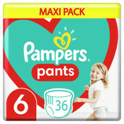 Plenice Pampers hlačne, maxi, S6, 36/1