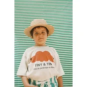 Otroška bombažna kratka majica Tinycottons TINY&TINY GRAPHIC TEE