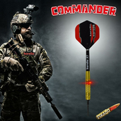 Pikado puščice KARELLA/Commander/Gold/Softdart