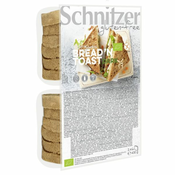 Temni toast kruh brez glutena BIO Schnitzer, 430g