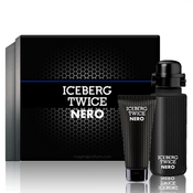 Iceberg Twice Nero Poklon set, toaletna voda 125 ml + Gel za tuširanje 100 ml