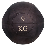 Medicinska žoga z dvema ročajema - crossfit core ball 9 kg