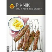 Knjiga Piknik jedi z žara in iz košare