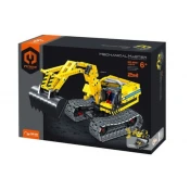 Gradbeni set iM.MASTER bager/robot 2v1 plastika 342 kosov