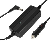 Akyga Akyga, Polnilnik za prenosnik za avto Vtičnica 5,5 x 2,5 mm, Črna, (5000009868)