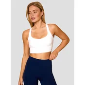 YO-GAYA Športni nederček Cross Back Bra bela