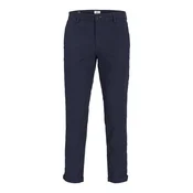 JACK & JONES Chino hlače JWHMARCO FURY nočno modra