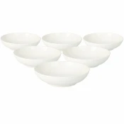 Komplet 6 porcelanskih globokih krožnikov, Linie20 cm