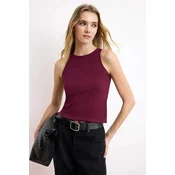 Trendyol Milla Ženska majica TWOSS23AL00069, Ljubicasta