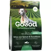 Goood Suha pasja hrana Adult Veggie - grah s špinačo in rakitovcem - 300 g