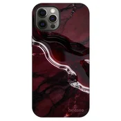 Fashion Case MagSafe za Apple iPhone 12 - Cherry stone