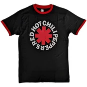 Red Hot Chili Peppers Classic Asterisk Ringer Black M Majica