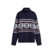 TOMMY HILFIGER Pulover mornarska/rdeča/bela