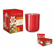 eoshop Sveča v kozarcu ZIMA ČUDESNI-PIŠKOTI+PomaraNČNI 150g
