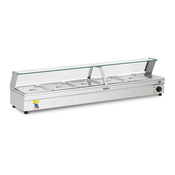 Bain Marie - 5 x GN - 1/2 - Odtočna pipa