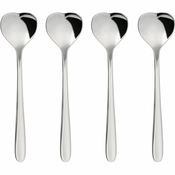 Set žličica za kavu BIG LOVE Alessi 10 cm, 4 kom srebrne