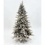 Multistore.si LED snežna smreka, 300 LED, toplo bela, 180 cm, zunanja