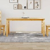 Blagovaonski stol Corona 160x80x75 cm od masivne borovine