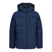 Jack & Jones Junior Zimska jakna JJEBECKS temno modra