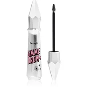 Benefit Gimme Brow+ Brow-Volumizing potovalni gel za obrvi 3 g odtenek 6 Warm Black Brown za ženske