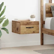 Nocni ormar Zidne Staro drvo 35 x 35 x 20 cm Konstruirano drvo