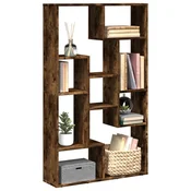 Regal za knjige boja hrasta 72x20x120,5 cm od konstruiranog drva