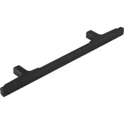 Pohištveni ročaj Francis, RL 128, Š 210 mm, aluminij/cink. lit., črna, mat